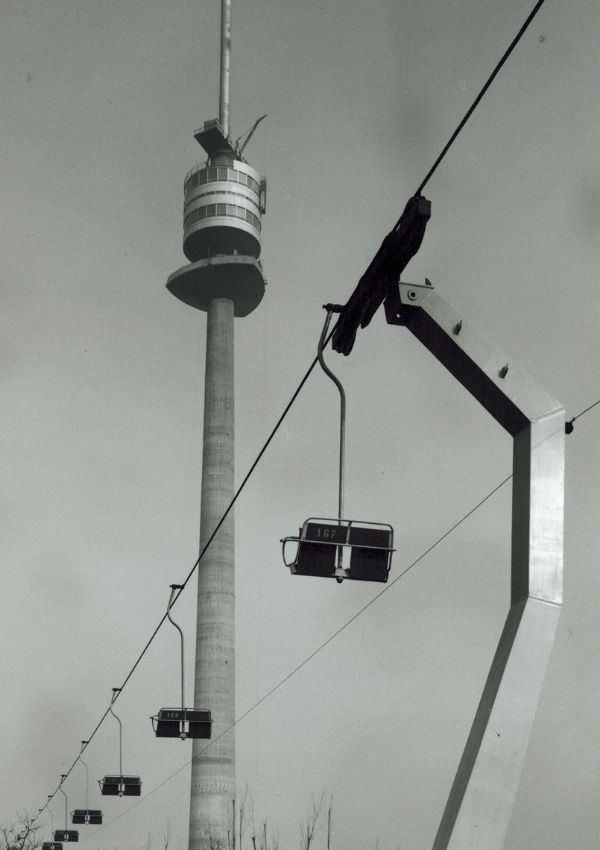 Der Donauturm und die Wiener Internationale Gartenschau 1964