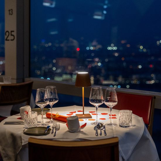 Turm Restaurant: Menu 170m