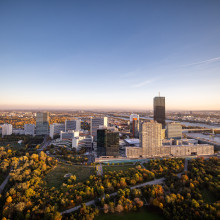 Donauturm Aussicht Sunset 4