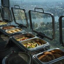 Donauturm Turm Cafe Brunch 90
