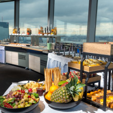 Donauturm Turmcafe Brunch11