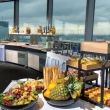 Donauturm Turmcafe Brunch11