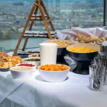 Donauturm Turmcafe Brunch12