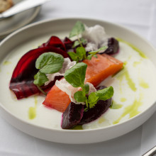 Donauturm Turm Restaurant Kulinarik 5