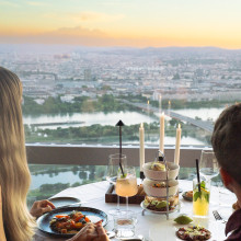 Donauturm Turm Restaurant Romantik 5
