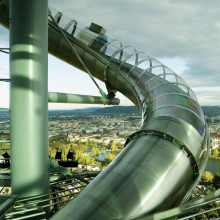 Donauturm Donauturm Rutsche Aussen 3