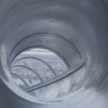 Donauturm Donauturm Rutsche Innen 1