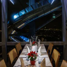Donauturm Weihnachten Turm Cafe 4