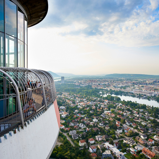 Aussichtsterrasse außen