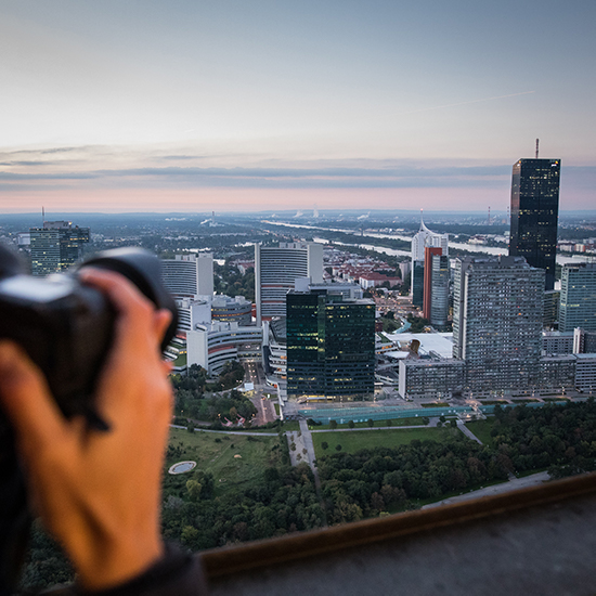 Ihr Erlebnis mit Aussicht – Die Aussichtsplattform am Donauturm