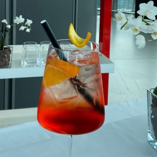 top of 360 Grad Pop-Up-Bar
